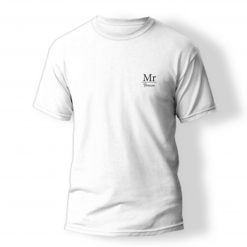 T-shirt Mr/Mme option prénom