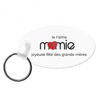 Porte-clés "Je t'aime mamie"