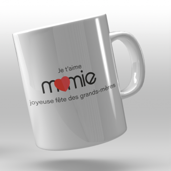 Mug "Je t'aime mamie"