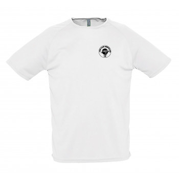 Tee shirt Polyester Blanc